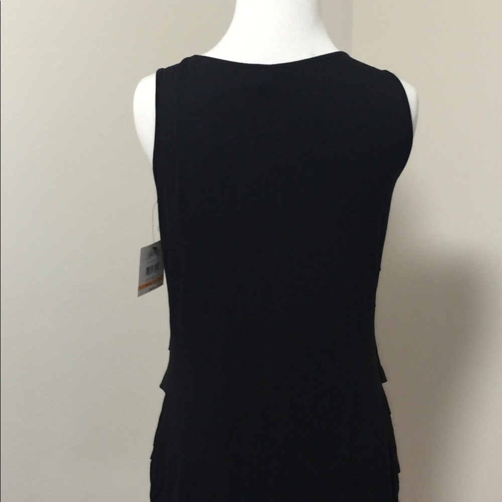 Relativity Black Ruffle Tank - Picture 3 of 7